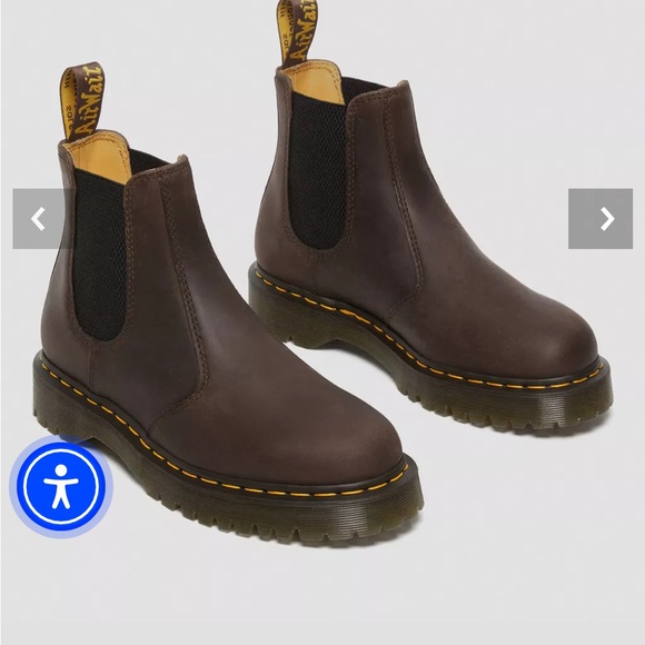 Dr. Martens 2976 Bex Crazy Horse Chelsea Boots - Picture 3 of 9